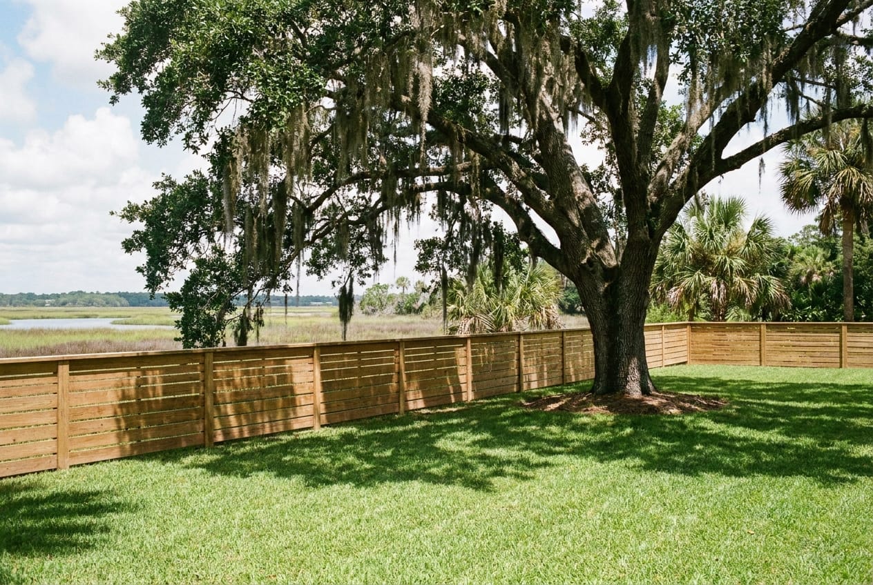 Choosing Between Horizontal and Vertical Fence Boards — Low Country Custom Outdoors