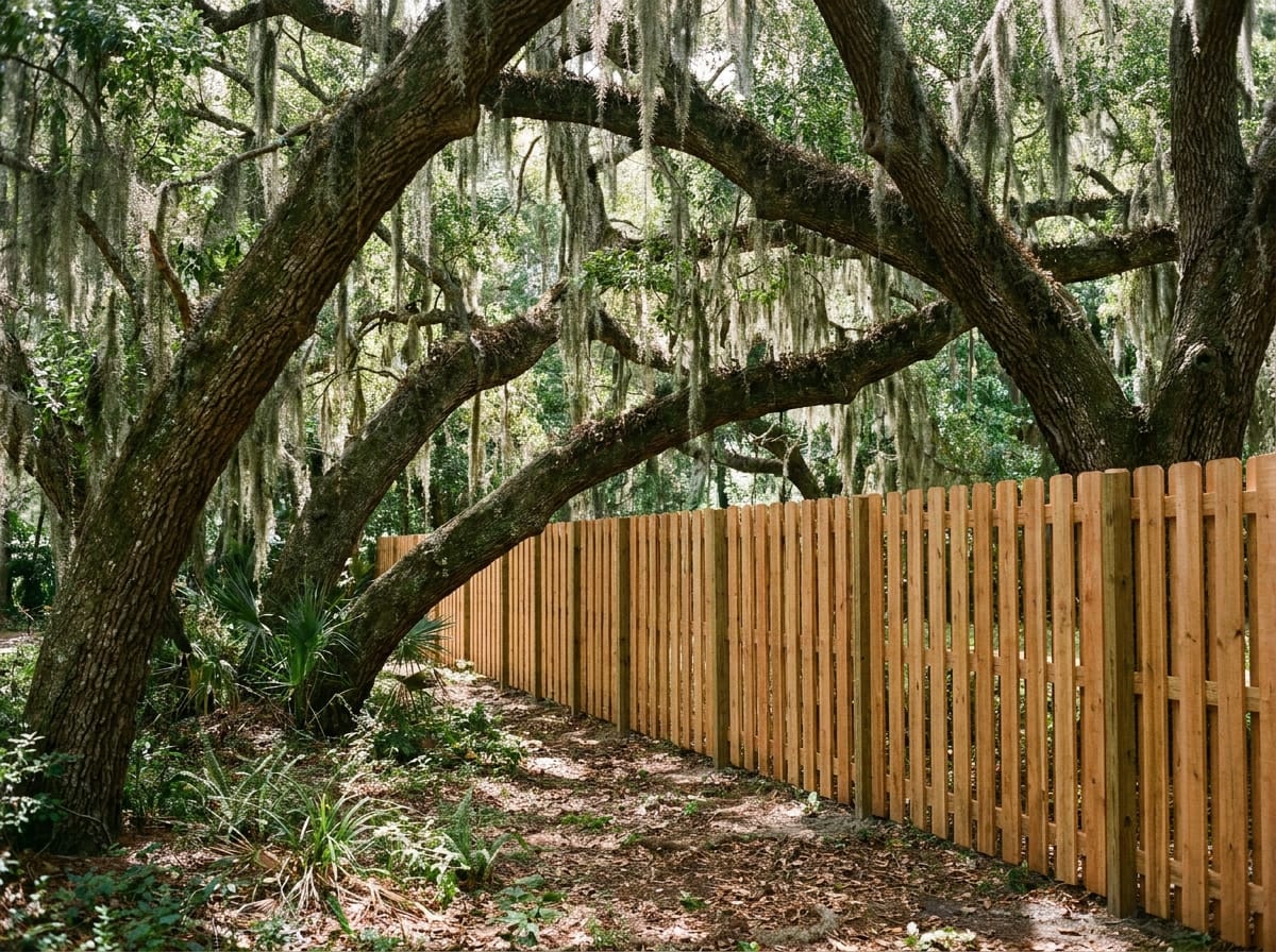 Placing Your Fence Line and Choosing the Finished Side — Low Country Custom Outdoors