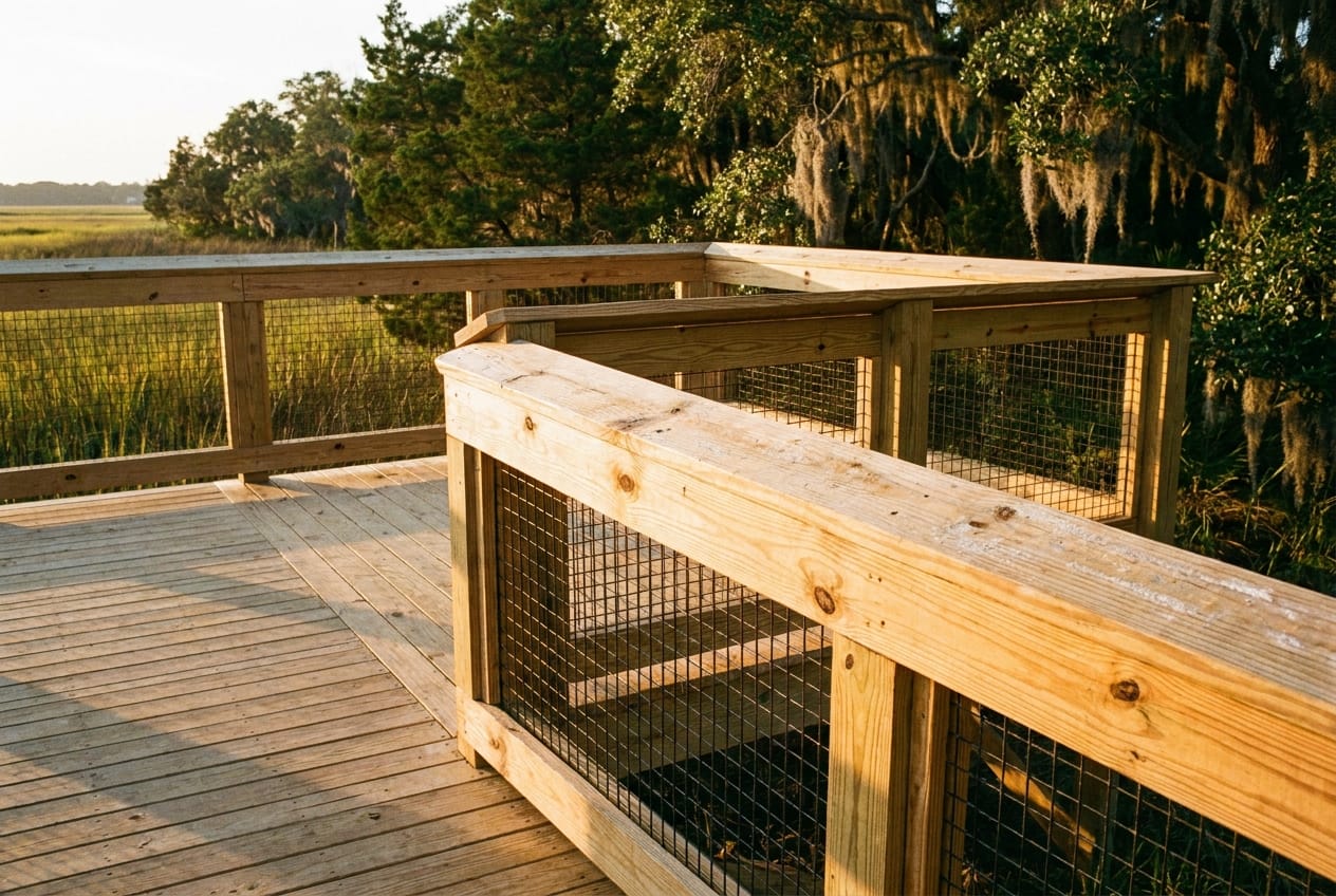 Selecting Pressure-Treated Pine Grades for Coastal Decks — Low Country Custom Outdoors